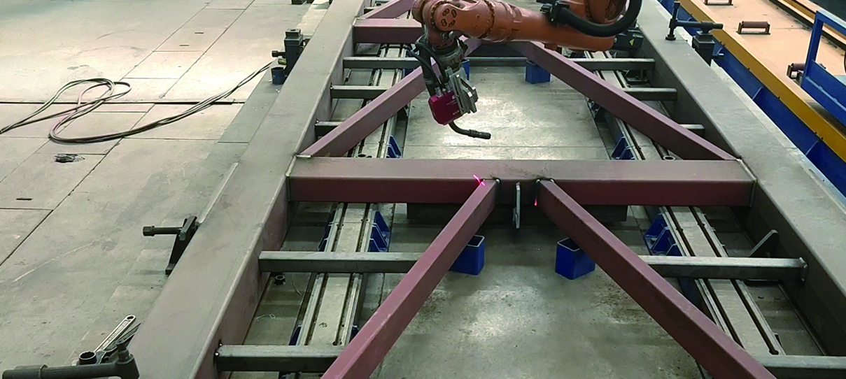 立體車(chē)庫(kù)主框架焊接